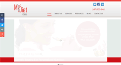 Desktop Screenshot of mydietclinic.com
